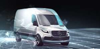 brand new mercedes sprinter van