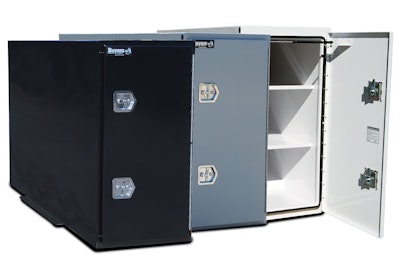 Straight Side Backpack Truck Boxes