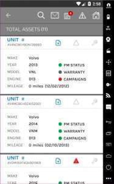 volvo asist mobile add