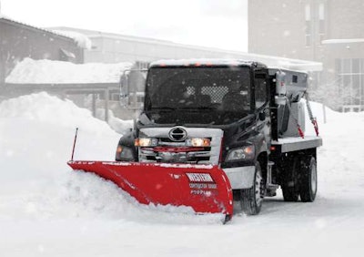 Western Products wide-out snowplow