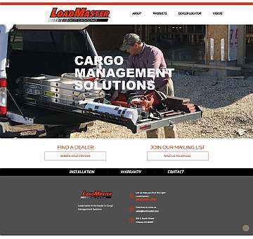 LoadMaster website view