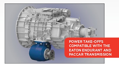 Power Take-Offs Compatible With the Eaton Endurant and Paccar Transmission