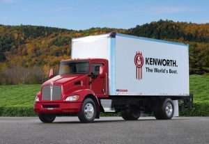 Kenworth Semi Truck parked
