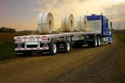 Flatbed Semi-Truck