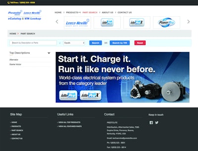 VIN Lookup Tool on Website