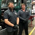 Fyda Freightliner Columbus diesel technicians Chad Britton (left) and Jason Britton (right) to participate in the 2018 DTNA Technician Skills Competition.