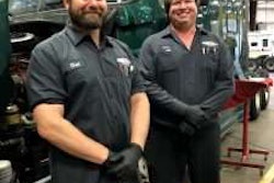 Fyda Freightliner Columbus diesel technicians Chad Britton (left) and Jason Britton (right) to participate in the 2018 DTNA Technician Skills Competition.