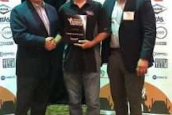 Richard Sweebe, partner (left to right); Nathan Holden, service technician; Justin Fink, CEO; all of Summit Truck Group