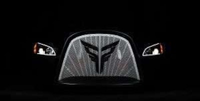 Front grill of Thor Trucks