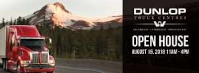 Dunlop Truck Centres Open House August 16, 2018, 11AM - 4PM