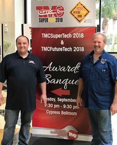 Brian Judy (left) and Evan Lang