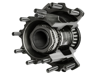 Pre-adjusted hub assembly