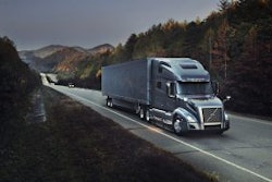 Volvo debuted today its new Xceed fuel economy package, which optimizes the gap between the tractor and the trailer and has weight-savings components.
