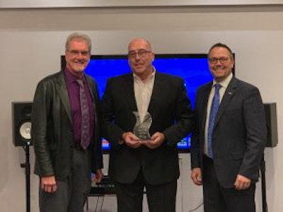 Frank Sonzala, CIMC president and CEO (left to right); Ed Gill, executive director, strategic accounts and Trevor Ash, vice president, sales and marketing