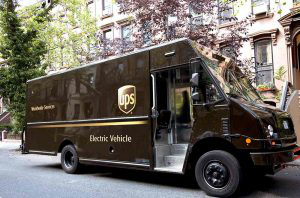 Ups Electric Van 300x198
