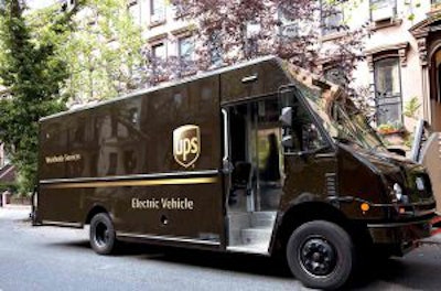 Ups Electric Van 300x198