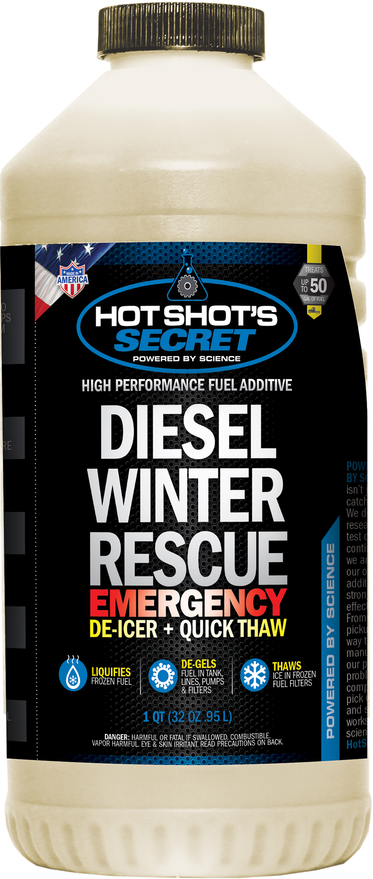 Hot Shot&rsquo;s Secret Diesel Winter Gel 1 qt bottle med