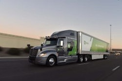 TuSimple’s autonomous system is a retrofit system designed to add autonomous capabilities to already existing trucks.