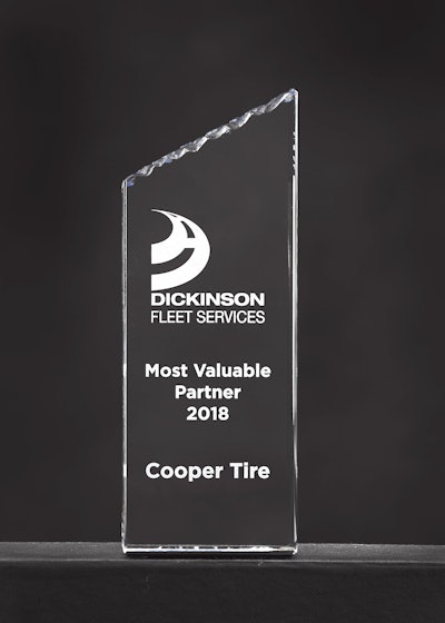 Dickinson Fleet Services: Most Valuable Partner 2018