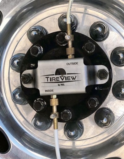 Pressure Systems International New TireView Tire Pressure Monitoring System