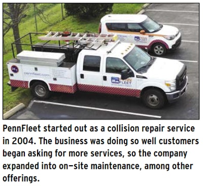 PennFleet Service Trucks