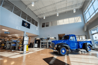 West Michigan International's new truck parts and service facility in Kalamazoo