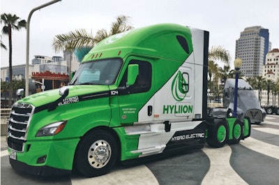 Hyliion's hybrid electric powertrain