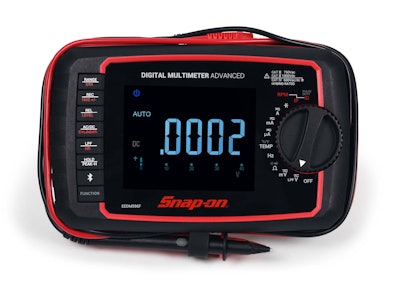 Snap-on multimeter