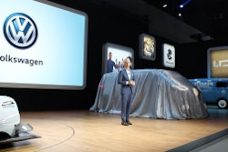 VW Group of America President & CEO Scott Keogh at the L.A. Auto Show in November 2018.