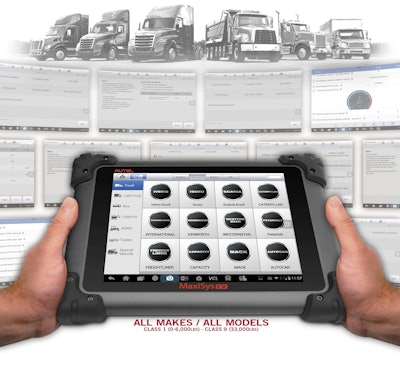 Autel MaxiSYS heavy duty software update