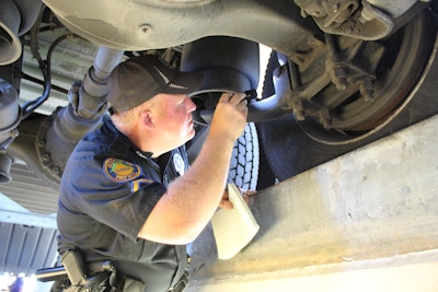 Florida heavy truck roadside vehicle inspection