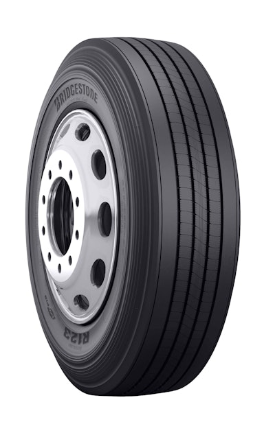 Bridgestone R123 Ecopia trailer tire