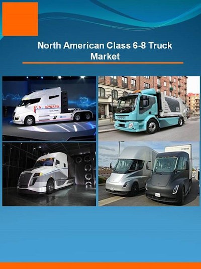 Research and Markets North American Class 6-8 Truck Market report