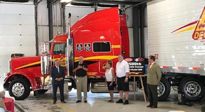 Jx Truck Center Delivers Decker Truck Line Its 2,500th Peterbilt Truck