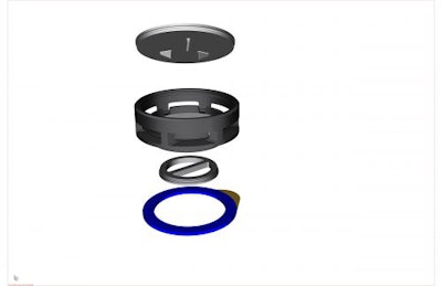 Donaldson dual-stage battery vent