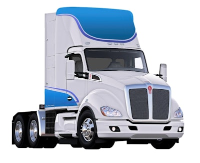 Kw T680 Hydrogen Fuel Cell Electric Vehicle Min