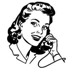 Woman talking on the phone