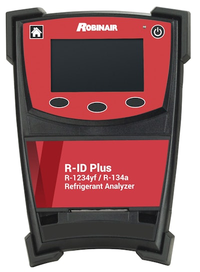 Robinair New R Id And R Id Plus Refrigerant Analyzers