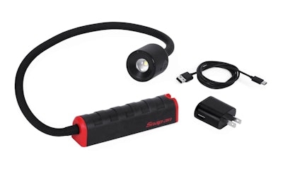 Snap-on LED 300 lumen articulating detail light