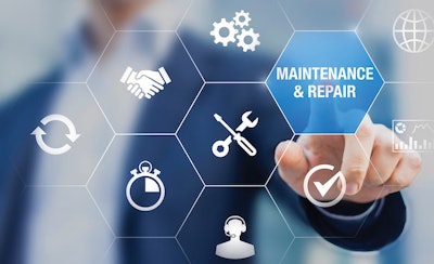 Maintenance and repair stock photo