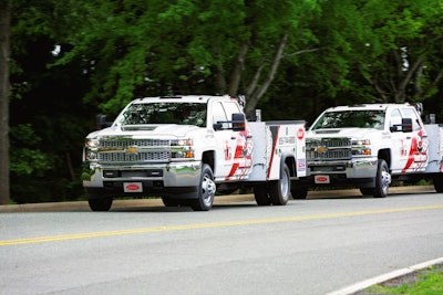 TLG Road Guru mobile service trucks
