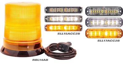 Optronics LED warning and beacon lamps