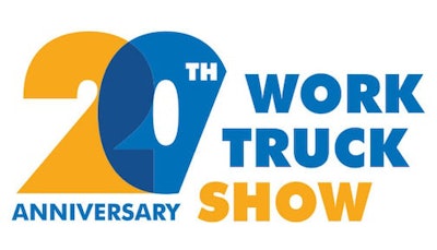 Work Truck Show 20-year logo