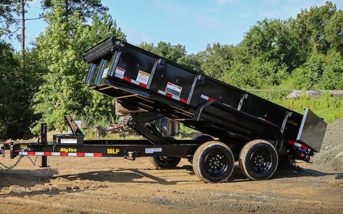 Big Tex's introduces new 16LP ultra low profile dump trailer | Trucks ...