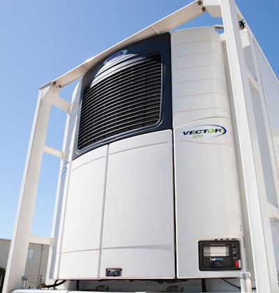 The new Carrier Transicold Vector 1550 domestic intermodal refrigeration system