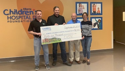 CVSN charitable auction donation