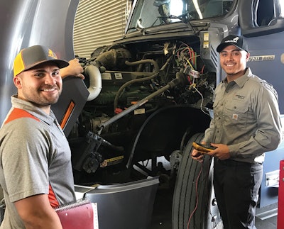 Affinity Truck Center has developed a mentorship program to help educate and retain its newest technicians.