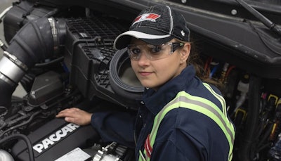 Jennifer Lesnik Has Become The First Woman In The Kenworth Dealer Network In Canada And The United States To Achieve Kenworth Certified Master Technician Status