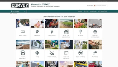 Comvoy website