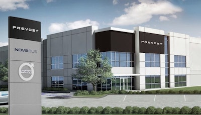 Prevost Has Opened Its Largest Service Center In North America The Service Center Is In Hayward, Calif